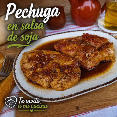 Pechuga en salsa de soja Pechuga en salsa de soja