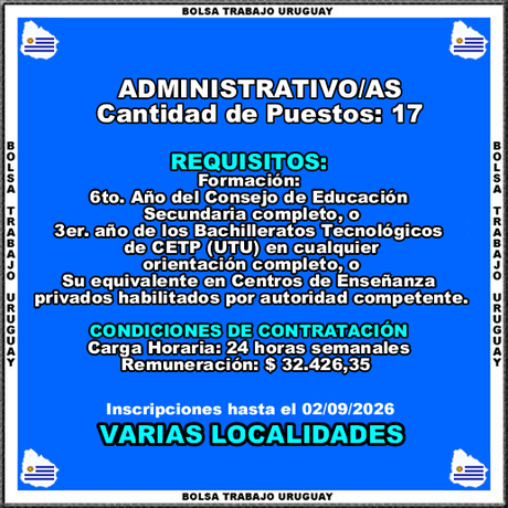 ADMINISTRATIVO/AS