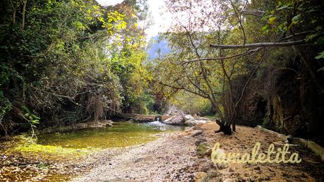 El barranc de l'Encantada