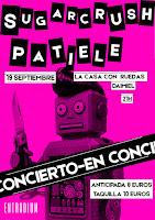 Concierto de Sugar Crush y Patiele en La Casa con Ruedas