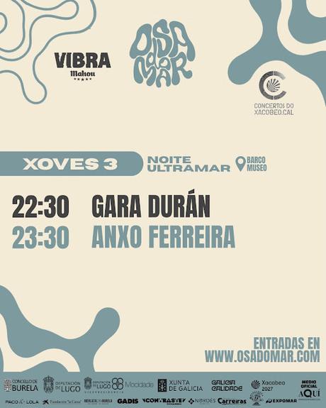 Horarios del Osa do Mar 2026 Horarios del Osa do Mar 2026