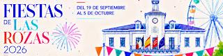 Programación de conciertos de las Fiestas en honor de San Miguel en Las Rozas en 2026