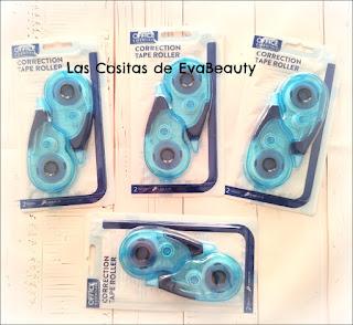 Pack cinta correctora papeleria y material escolar low cost en ACTION Pack cinta correctora papeleria y material escolar low cost en ACTION compras haul stationery nuevo post blog de belleza blogger beautyblogger microinfluencer