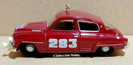 Saab 96 de rally de Corgi
