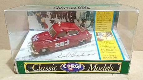 Saab 96 de rally de Corgi