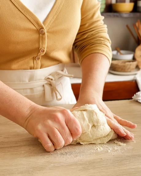 amasar masa para pan