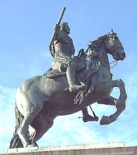 Estatua ecuestre de Felipe IV, de Pietro Tacca