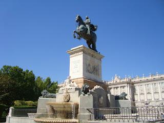 Estatua ecuestre de Felipe IV, de Pietro Tacca
