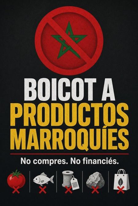 El pueblo español boicotea a Marruecos