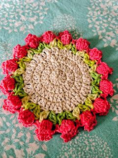 Flores y Maceta en Crochet: Flores y Maceta en Crochet: