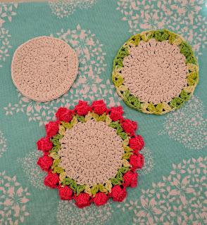 Flores y Maceta en Crochet: Flores y Maceta en Crochet: