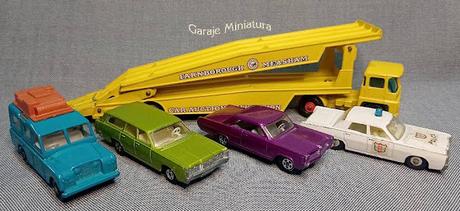 Guy Warrior transporte de autos de King Size de Matchbox
