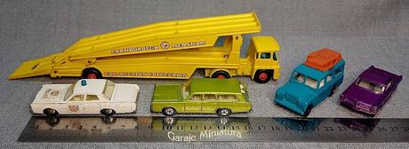 Guy Warrior transporte de autos de King Size de Matchbox