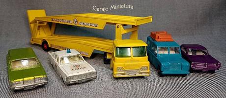 Guy Warrior transporte de autos de King Size de Matchbox