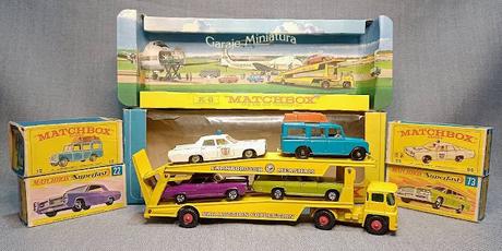 Guy Warrior transporte de autos de King Size de Matchbox