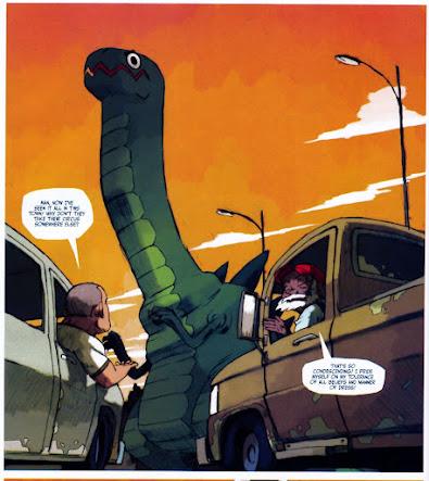Wrestling dinos
