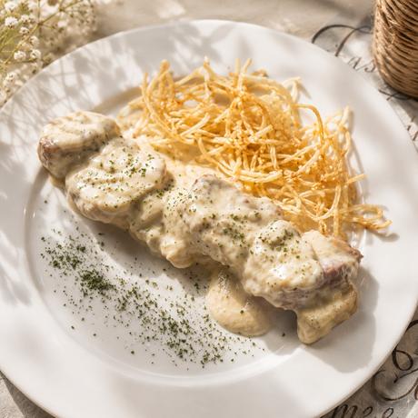 Solomillo al roquefort