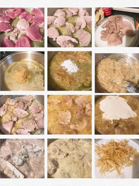 Solomillo al roquefort