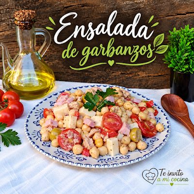 Ensalada de garbanzos Ensalada de garbanzos