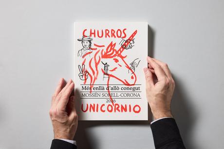 Una churrería como falla y un llibret que expande el monumento Una churrería como falla y un llibret que expande el monumento