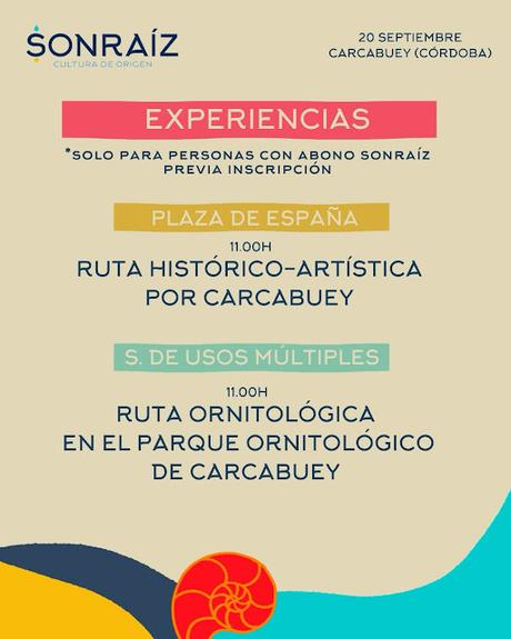 Horarios Sonráiz 2026 en Carcabuey Horarios Sonráiz 2026 en Carcabuey