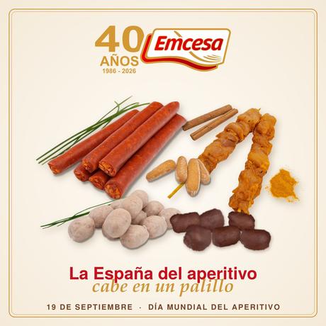 Emcesa: la España del aperitivo cabe en un palillo Emcesa: la España del aperitivo cabe en un palillo