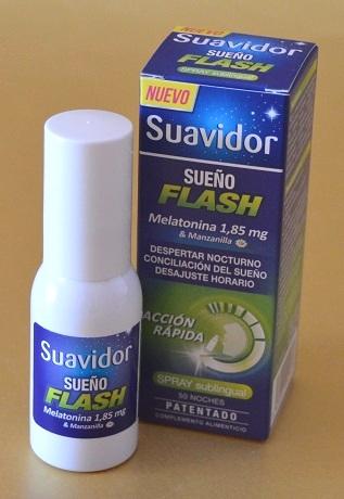 “Suavidor Sueño Flash” de LABORATORIOS URGO – ayuda a dormir rápidamente