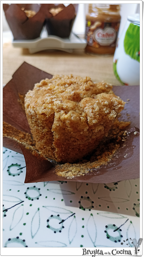 Muffins manzana y cacahuete