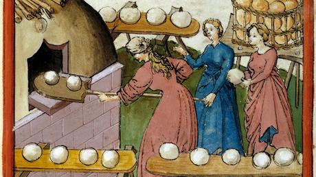 El trabajo de la mujer medieval