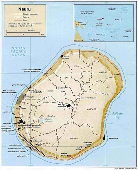 Naoero, de paraíso a cárcel