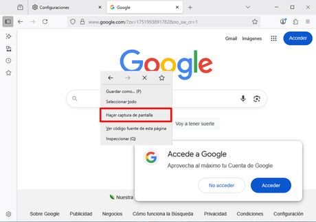 Cómo Tomar Capturas de Pantalla en Firefox