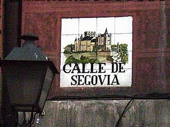 Calle de Segovia de Madrid Calle de Segovia de Madrid