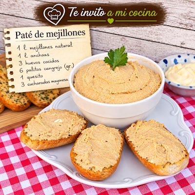 Paté de mejillones Paté de mejillones