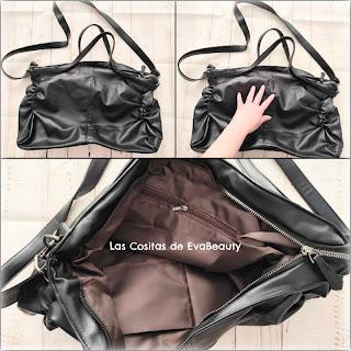 Bolso negro amplio polipiel bandolera en Shein Bolso negro amplio polipiel bandolera en Shein low cost haul compras bag nuevo post blog de belleza beautyblogger blogger microinfluencer