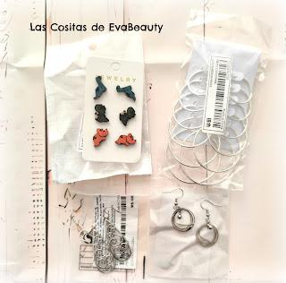 Pendientes variados en Shein Pendientes variados en Shein low cost haul compras bisuteria earrings nuevo post blog de belleza beautyblogger blogger microinfluencer