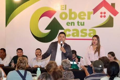Gobierno de SLP inicia programa “El Gober en tu casa”