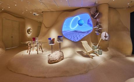 Instalación Louis Vuitton Objects Nomades, Doha / Patricia Urquiola, 2022