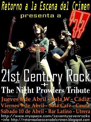 77, mini-gira por el sur