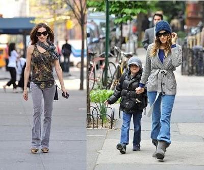 Sarah Jessica Parker, prefiere un look casual para pasear por las calles de Nueva York