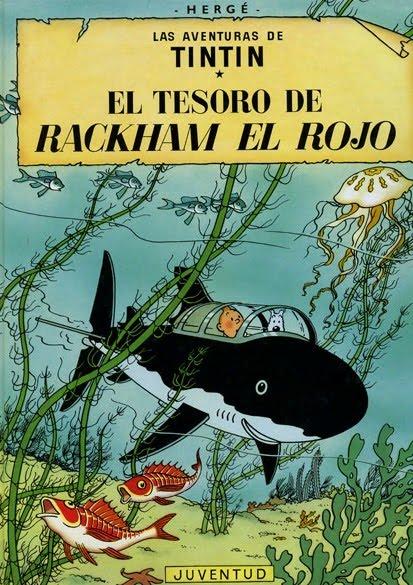 Pintar un mural de Tintín en el baño de los niños