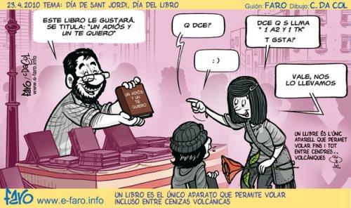 Recuento de rosas y libros.