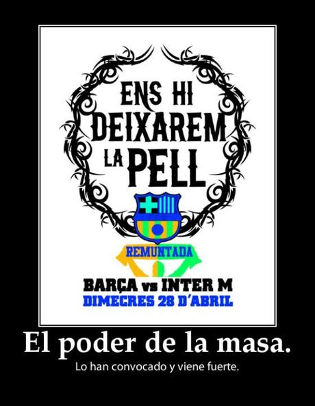 El Barça conjura al “alma de masa”.