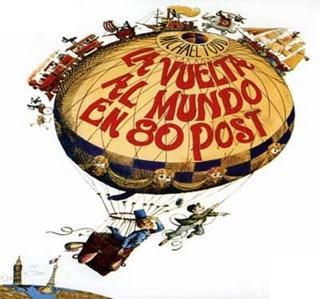 La vuelta al mundo en 80 post...