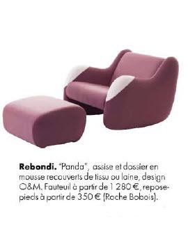 Butacas con ottoman (o) sillones con reposapiés