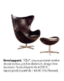 Butacas con ottoman (o) sillones con reposapiés