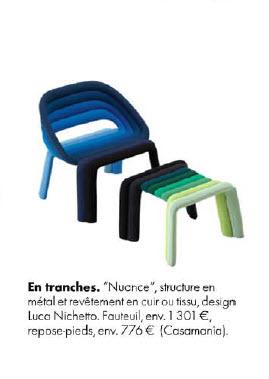 Butacas con ottoman (o) sillones con reposapiés