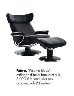 Butacas con ottoman (o) sillones con reposapiés