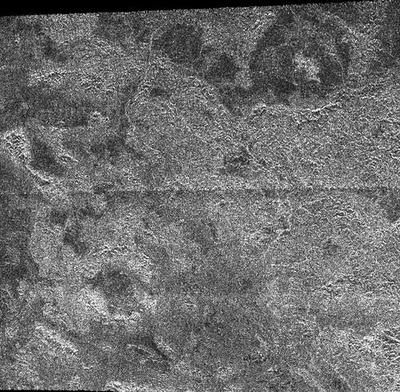 Contando cráteres en Titán