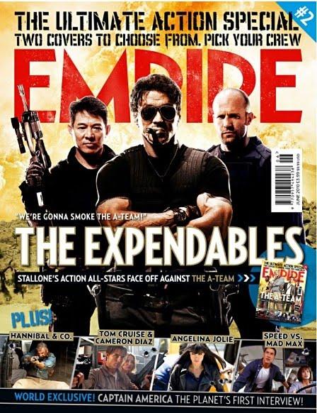 The Expendables o El Equipo A. ¿Con qué portada te quedas?