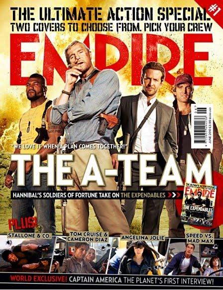 The Expendables o El Equipo A. ¿Con qué portada te quedas?